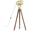 Image de VidaXL Lampadaire rétro bois de manguier