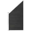 Image de VIDAXL Panneau de clôture WPC 95x(105-180) cm - Gris