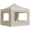 Image de vidaXL Tente de réception pliable Aluminium 2x2 m Crème