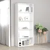 Image de Bibliothèque 5 niveaux Blanc 80x30x189 cm - VidaXL