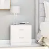 Image de vidaXL Table de chevet - Blanc