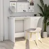 Image de VIDAXL Bureau - Blanc