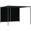 Image de vidaXL Pergola de jardin avec toit rétractable