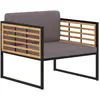 Image de vidaXL Chaises de jardin lot de 2 - Acacia