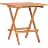 Image de vidaXL Table de bistro pliable 60x60x65 cm - Bois de teck