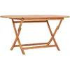 Image de vidaXL Table pliante - Bois de teck