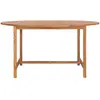 Image de vidaXL Table de jardin à 150x76 cm - Bois de teck