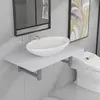 Image de VIDAXL Meuble de salle de bain 2 pcs - Céramique Blanc