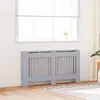 Image de vidaXL Cache-radiateur MDF Anthracite 152x19x81,5 cm