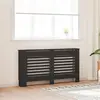 Image de vidaXL Cache-radiateur Noir 152 cm