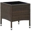 Image de vidaXL Table de jardin 40x40x45 cm - Marron