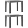 Image de vidaXL Bancs de jardin lot de 2