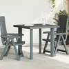 Image de vidaXL Table jardin 80x75 - Plastique vert