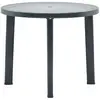 Image de vidaXL Table de jardin - Vert plastique