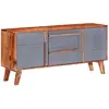 Image de vidaXL Buffet gris 120x30x55 cm