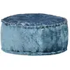 Image de VidaXL Pouf Velours Bleu