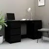 Image de Bureau Sobre vidaXL - Noir