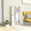 Image de vidaXL Bibliothèque Blanc 50x25x106 cm Bois d'ingénierie