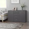 Image de VIDAXL Buffet Gris