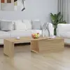 Image de vidaXL Table basse chêne sonoma - 150x50x35 cm