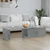 Image de vidaXL Table basse gris béton