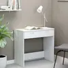 Image de Bureau VidaXL - Blanc bois d'ingénierie