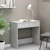Image de VidaXL Bureau - Gris béton