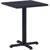 Image de VIDAXL Table de jardin noir 60x60x75 cm