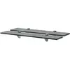 Image de vidaXL Étagère murale 2 pcs - Verre noir