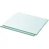 Image de vidaXL Panneaux d'étagère 2 pcs Verre - Transparent