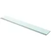 Image de vidaXL Panneaux d'étagère 2 pcs - Verre Transparent