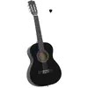 Image de vidaXL Guitare 3/4 Noir