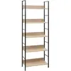Image de VIDAXL Bibliothèque à 5 niveaux chêne bois ingénierie