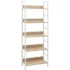 Image de vidaXL Bibliothèque 5 Niveaux Chêne Blanc
