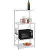 Image de vidaXL Armoire à micro-ondes 60x39.6x123 cm - Blanc