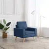 Image de vidaXL Fauteuil - Bleu