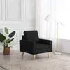 Image de VidaXL Fauteuil - Noir