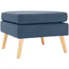 Image de VIDAXL Repose-pied - Bleu