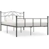 Image de VIDAXL Cadre de lit métal 160x200 cm - Gris
