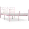 Image de VIDAXL Cadre de lit - Rose