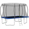 Image de vidaXL Ensemble Trampoline Rectangulaire 335x244