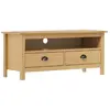 Image de VIDAXL Meuble TV Hill Range - Marron miel