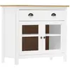 Image de vidaXL Buffet Hill Blanc