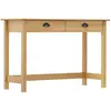 Image de VidaXL Table console Hill Range 110x45x74 cm - Pin