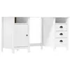 Image de VidaXL Bureau Hill Blanc