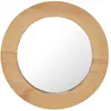 Image de VIDAXL ¦ Miroir mural Rond Teck