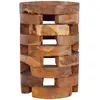 Image de vidaXL Table de Chevet 30x30x45 cm Bois de Teck Massif