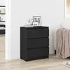 Image de vidaXL Buffet - Noir