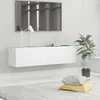 Image de vidaXL Meuble TV - Blanc