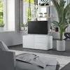 Image de vidaXL Blanc - Bois d'ingénierie